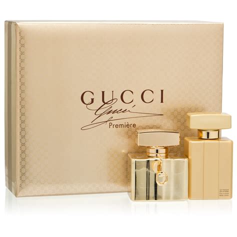 gucci perfume set sale|gucci premiere perfume gift set.